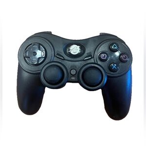 Playstation‎ 2 Pelican PL-6613 Wireless Black PS2 Controller Untested